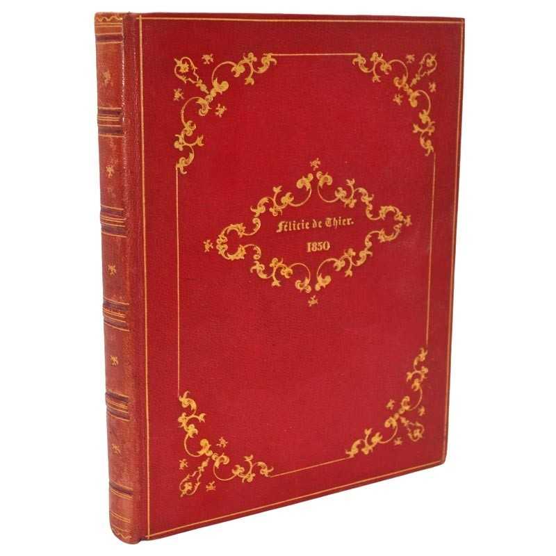 ABAO Histoire [Vervier] de Thier (Félicie) - Manuscrit : Notions de physique.
