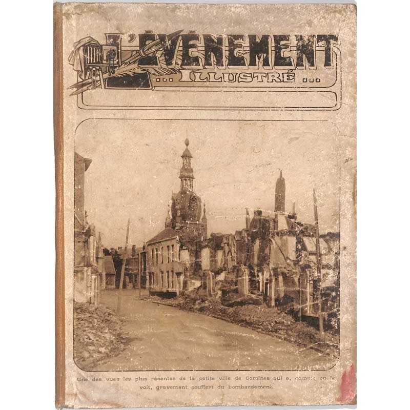 ABAO Événement illustré (L') L'Événement illustré. Recueil du n°121 à 140. 1917.