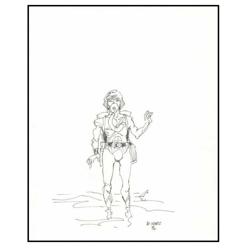 ABAO Le Saëc (Erwan) Le Saëc (Erwan) - Dessin original.