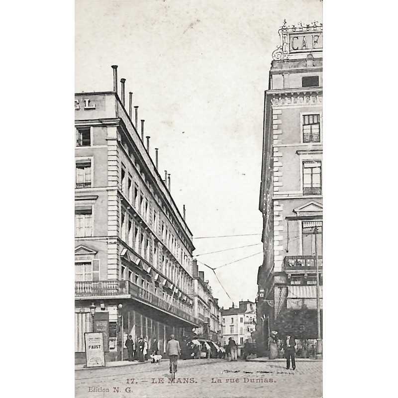 ABAO 72 - Sarthe [72] Le Mans - La rue Dumas.