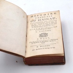 ABAO Histoire [Belgique - Hainaut] Delewarde (Michel) - Histoire générale du Hainau. Tome 5.