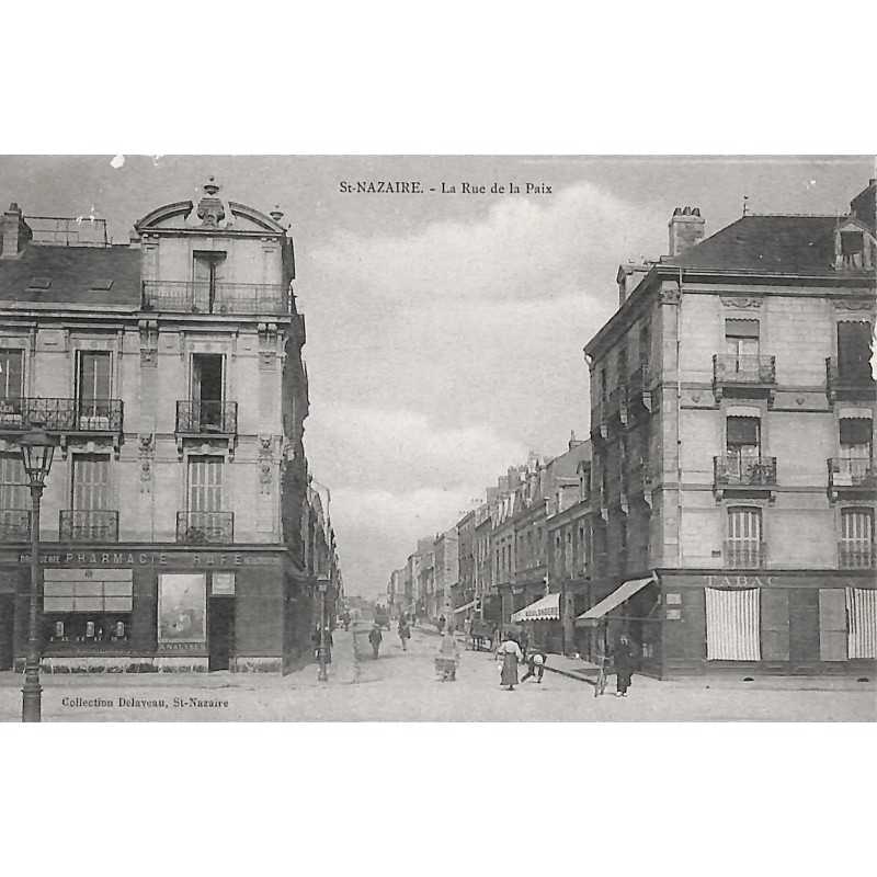 ABAO 44 - Loire Atlantique [44] Saint-Nazaire - La Rue de la Paix.