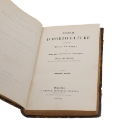 ABAO Sciences naturelles [Horticulture] Galeotti (Henri-Guillaume) - Journal d'horticulture pratique de la Belgique. 1853-1854.