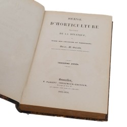 ABAO Sciences naturelles [Horticulture] Galeotti (Henri-Guillaume) - Journal d'horticulture pratique de la Belgique. 1855-1856.