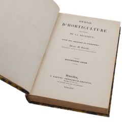 ABAO Sciences naturelles [Horticulture] Galeotti (Henri-Guillaume) - Journal d'horticulture pratique de la Belgique. 1856-1857.