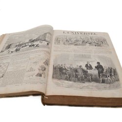 ABAO L'Universel L'Universel. Journal illustré. Recueils des numéros 105 (06/04/1864) à 157 (30/03/1865).