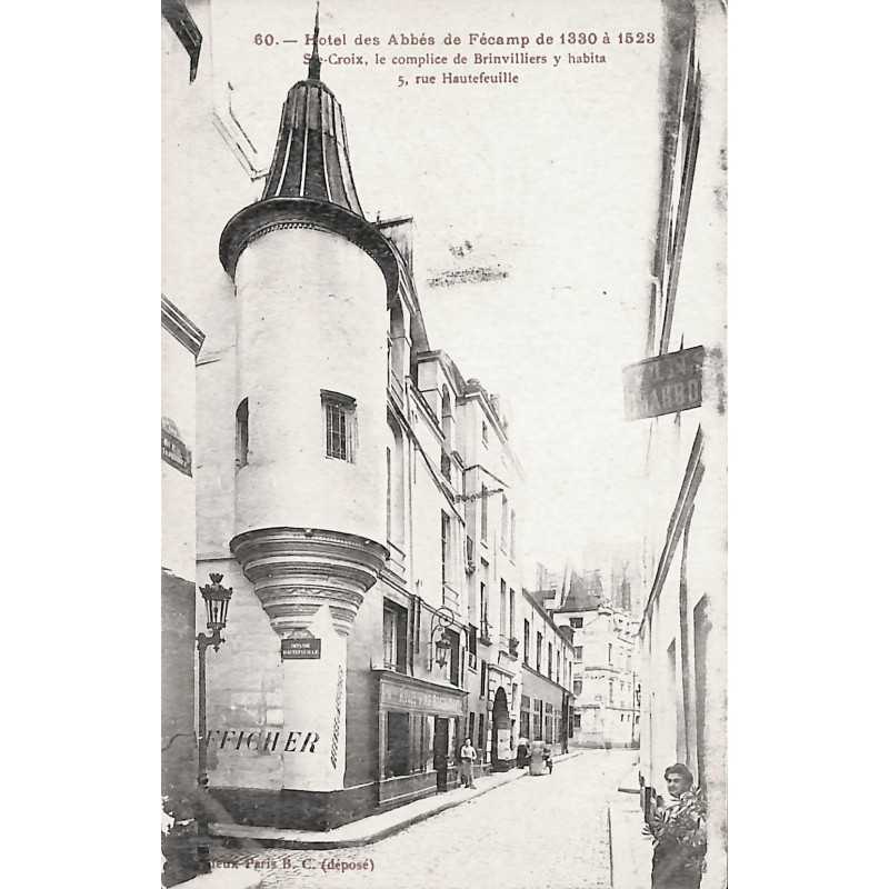 ABAO 75 - Paris [75] Paris - Hôtel des Abbés de Fécamp. 5 rue Hautefeuille.