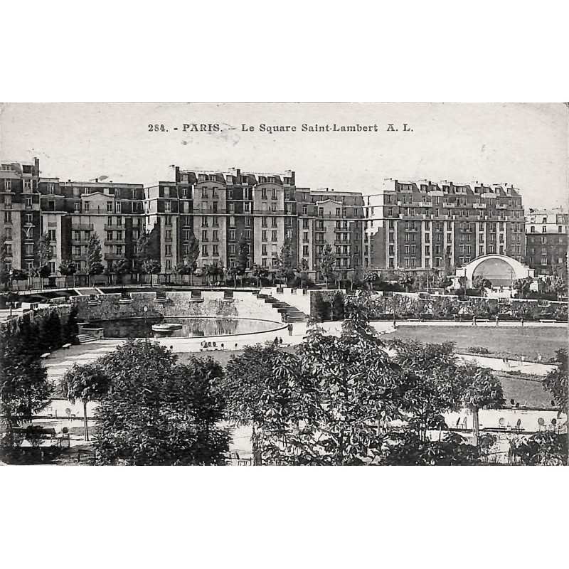 ABAO 75 - Paris [75] Paris - Le Square Saint-Lambert.