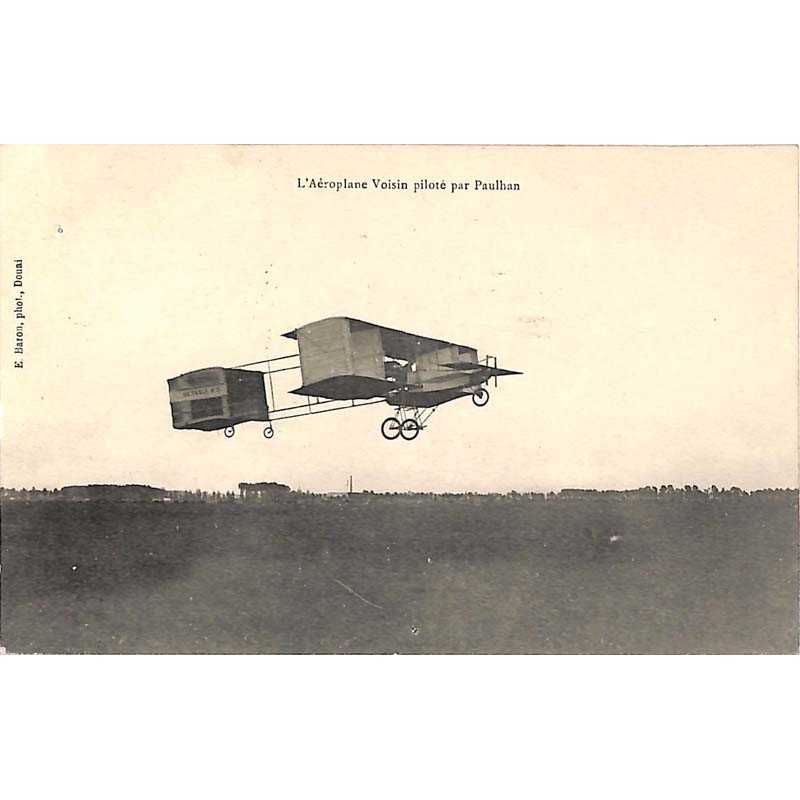 ABAO Aeronautique [Aviation] L'Aéroplane Voisin piloté par Paulhan.