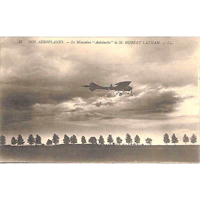 ABAO Aeronautique [Aviation] Nos aéroplanes - Le Monoplan "Antoinette" de M. Hubert Latham.