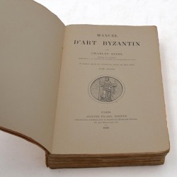 ABAO Beaux-Arts [Art byzantin] Diehl (Charles) - Manuel d'Art byzantin. Tome 2.