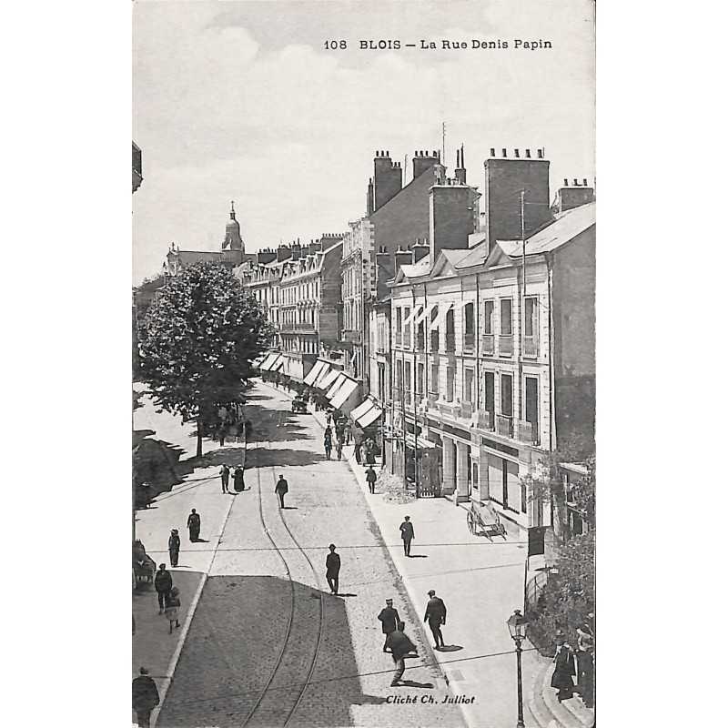 ABAO 41 - Loir-et-Cher [41] Blois - La Rue Denis Papin.
