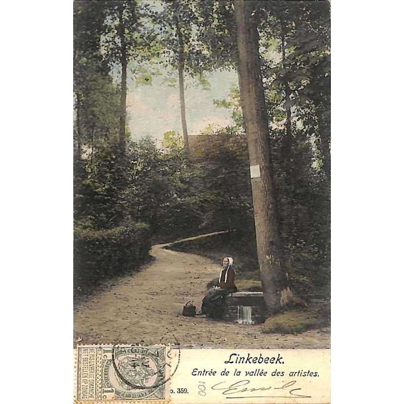 ABAO Brabant flamand Linkebeek - Entrée de la vallée des artistes.