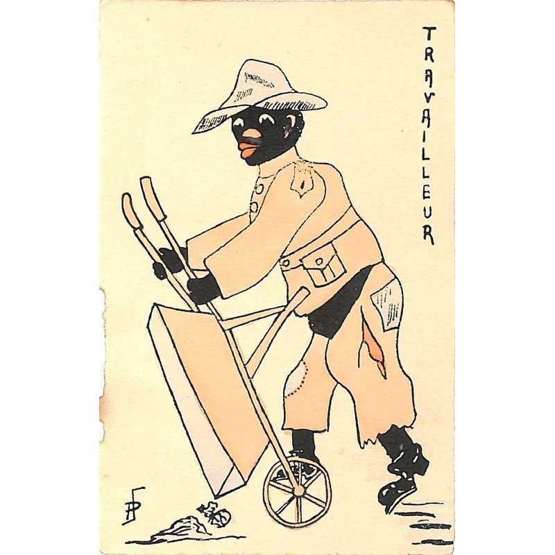 ABAO Illustrateurs [Congo] Illustration "Travailleur".