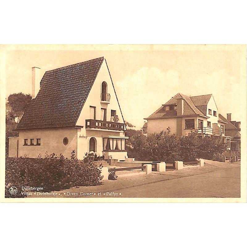 ABAO Flandre occidentale Knokke-Heist (Duinbergen) - Villas «Duinhuisje», «Green Corner» et «Palfyn».