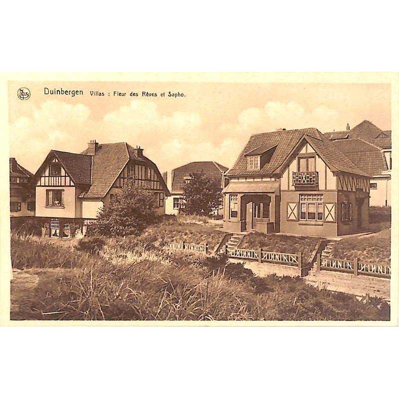 ABAO Flandre occidentale Knokke-Heist (Duinbergen) - Villas : Fleurs des Rêves et Sapho.
