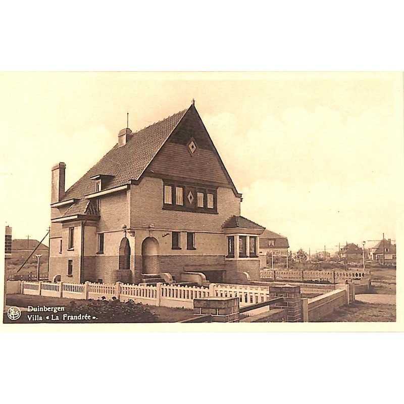 ABAO Flandre occidentale Knokke-Heist (Duinbergen) - Villa «La Frandrée».