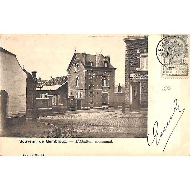 ABAO Namur Gembloux - Souvenir de Gembloux. L'Abattoir communal.
