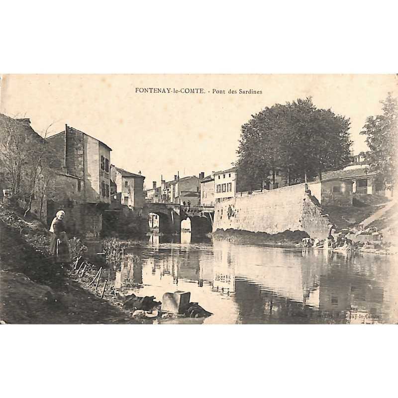 ABAO 85 - Vendée [85] Fontenay-le-Comte - Pont des Sardines.