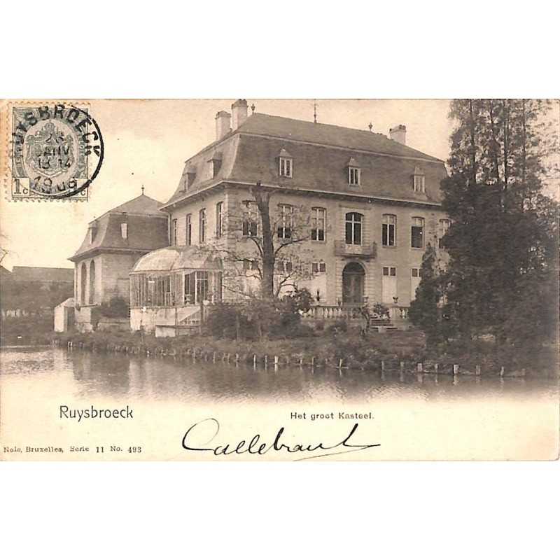 ABAO Brabant flamand Leeuw-Saint-Pierre - Ruysbroeck. Het groot Kasteel.