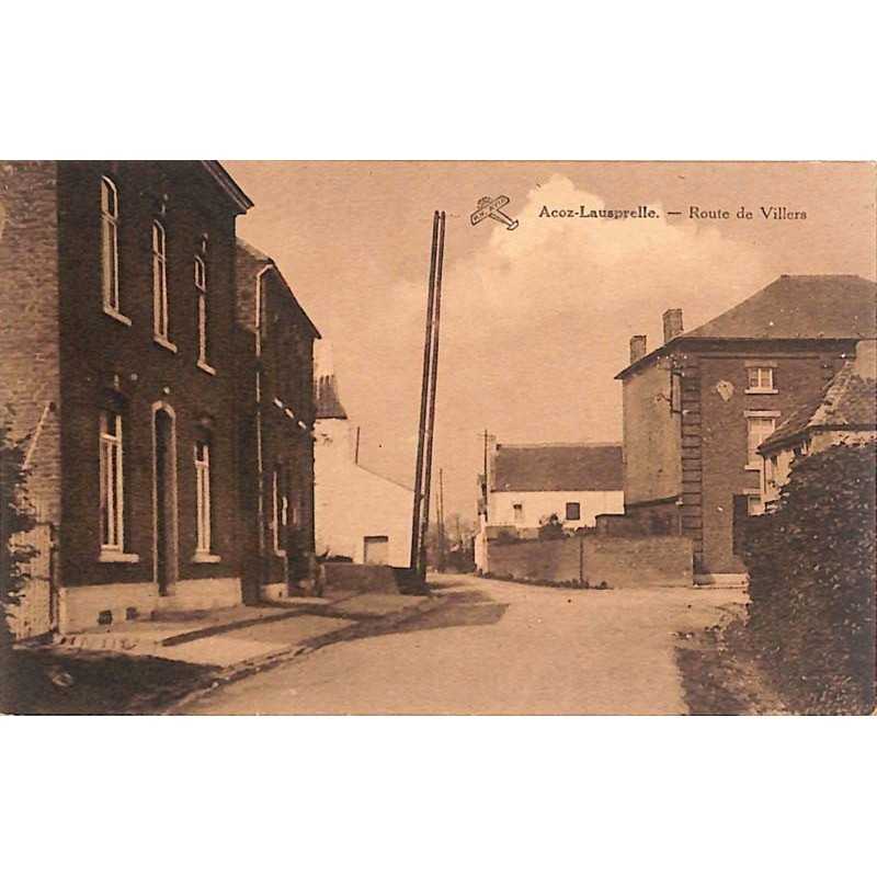 ABAO Hainaut Gerpinnes - Acoz-Lausprelle. Route de Villers.