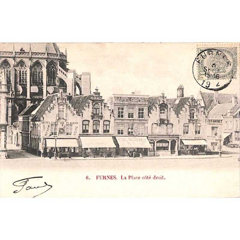 ABAO Flandre occidentale Furnes - La Place côté droit.