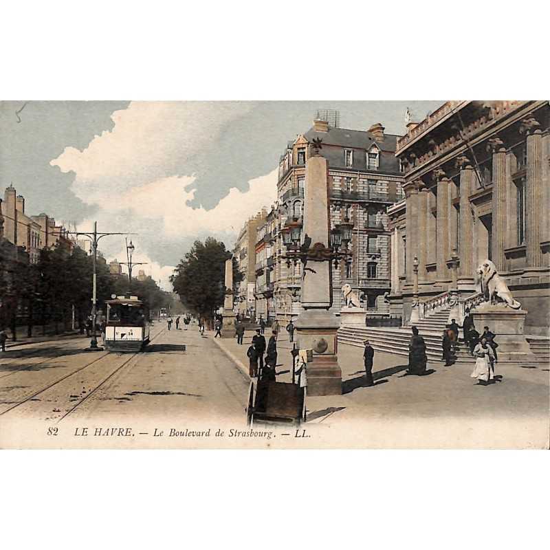 ABAO 76 - Seine Maritime [76] Le Havre - Le Boulevard de Strasbourg.