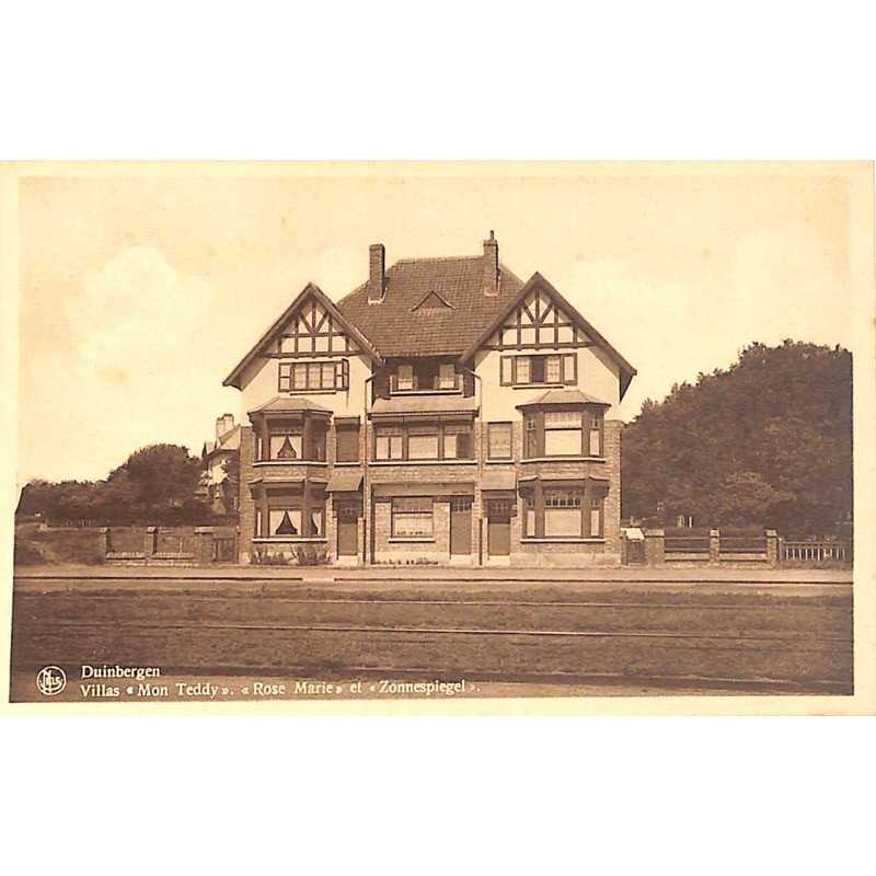 abao.be•Flandre occidentale•Knokke-Heist (Duinbergen) - Villas « Mon Teddy », « Rose Marie » et « Zonnespiegel ».•