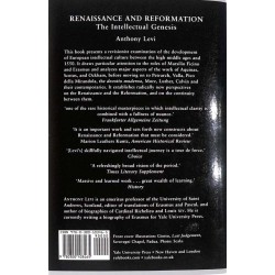 abao.be•Essais•Levi (Anthony) - Renaissance and reformation. The intellectual genesis.•9780300103465