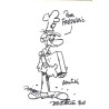 abao.be•Dédicaces•Deliège (Paul) - Dessin dédicacé.•