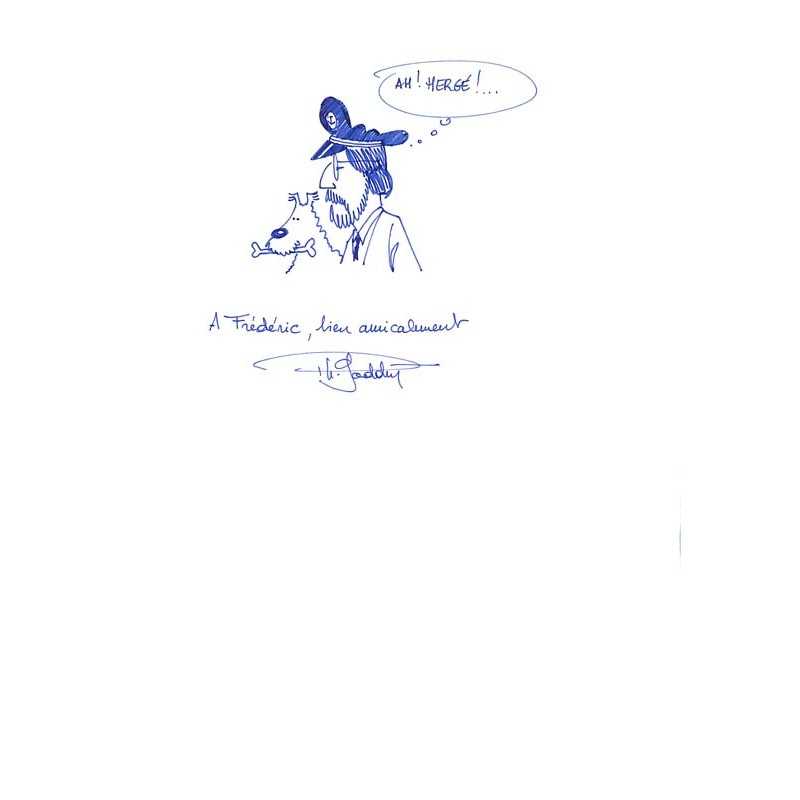 abao.be•Dédicaces•Goddin (Philippe) - Dessin dédicacé.•