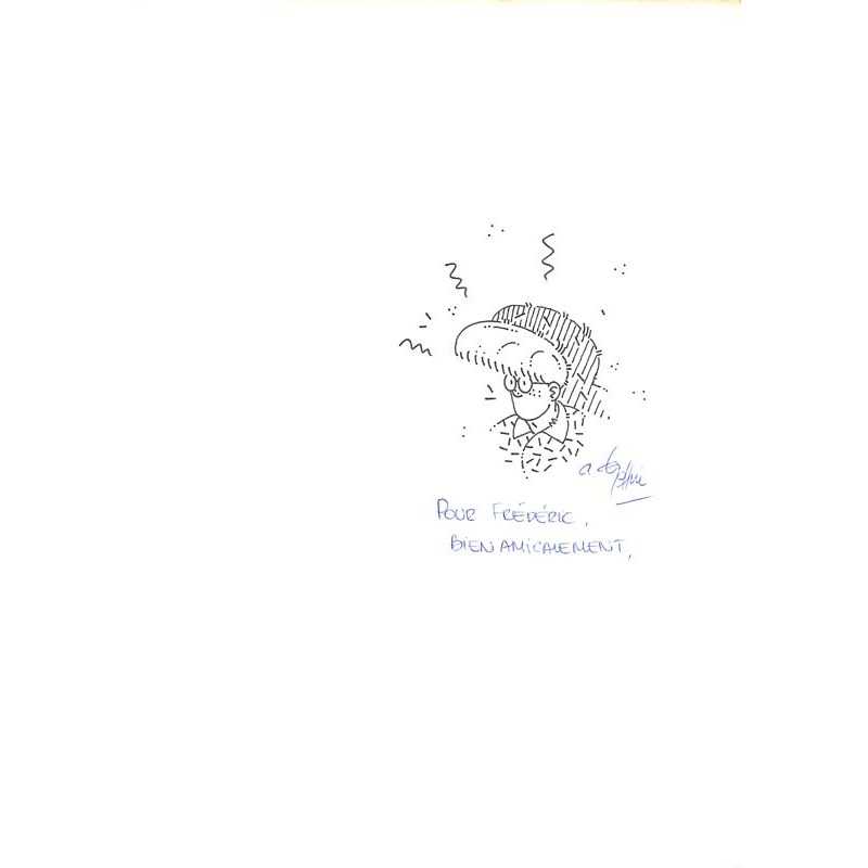 abao.be•Dédicaces•Goffin (Alain) - Dessin dédicacé.•