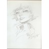 abao.be•Dédicaces•Géron (Jacques) - Dessin dédicacé (Sabrina).•