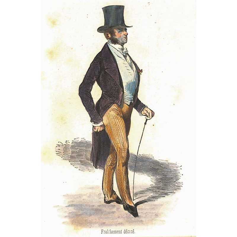 abao.be•Gravures•Gavarni (Paul) - Fraîchement décoré.•