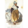 abao.be•Gravures•Gavarni (Paul) - Mancn Richembec. Vend violette, ou crevette, ou crie la rose et dit autre chose.•