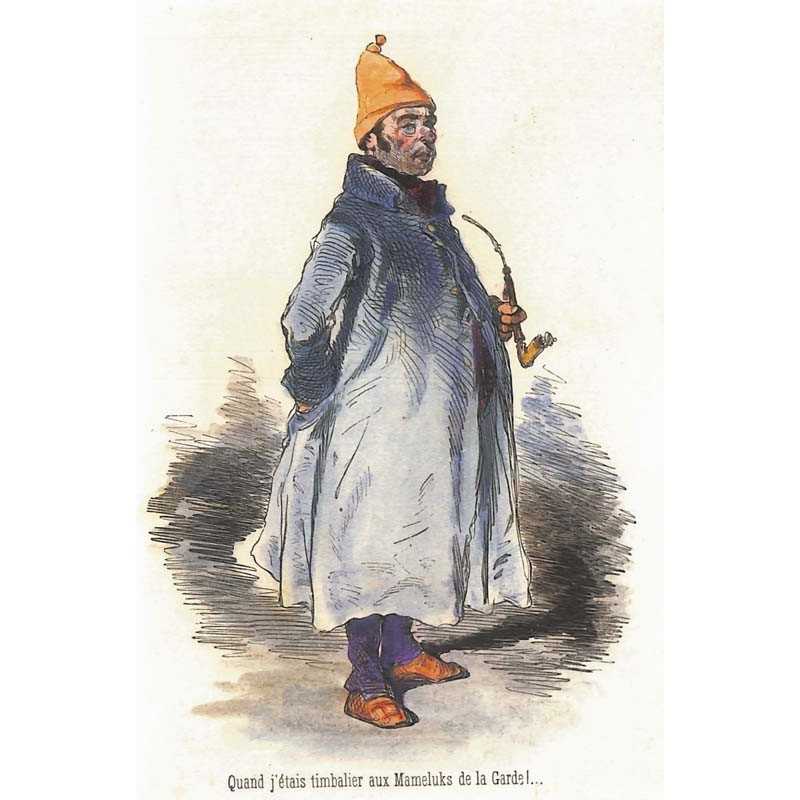 abao.be•Gravures•Gavarni (Paul) - Quand j'étais timbalier aus Mameluks de la Garde!...•