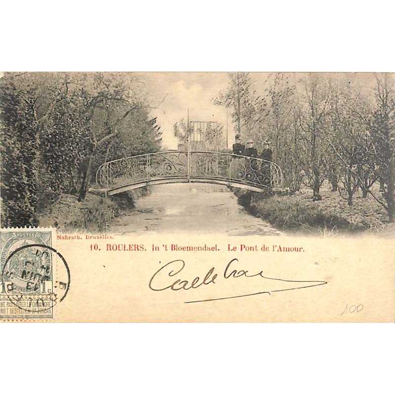 abao.be•Flandre occidentale•Roulers - In 't Bloemendael. Le Pont de l'Amour.•
