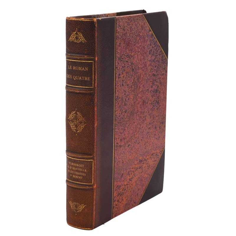 abao.be•Grands papiers•Bourget (Paul), D'Houville (Gérard), Duvernois (Henri) et Benoît (Pierre) - Le Roman des quatre. EO.•
