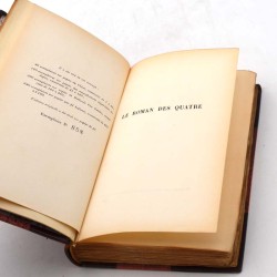 abao.be•Grands papiers•Bourget (Paul), D'Houville (Gérard), Duvernois (Henri) et Benoît (Pierre) - Le Roman des quatre. EO.•