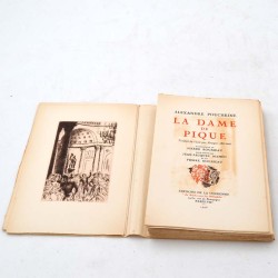 abao.be•Littérature•Pouchkine (Alexandre) - La Dame de pique. Illustrations de Pierre Rousseau. TL.•