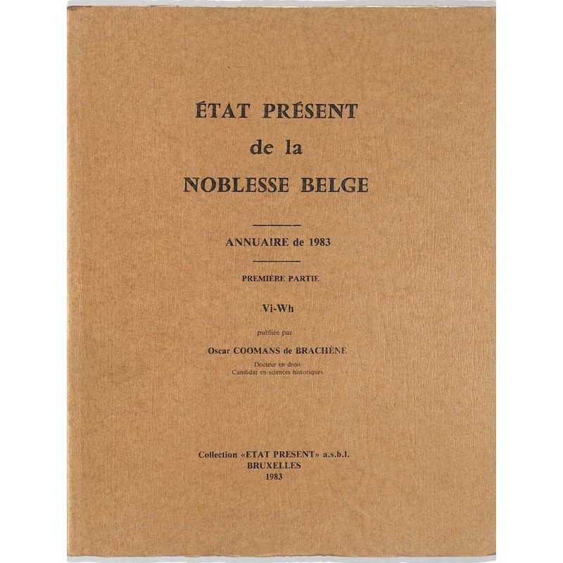 abao.be•Héraldique & noblesse•État présent de la noblesse belge. Annuaire de 1983. Première partie Vi-Wh.•