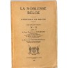 abao.be•Héraldique & noblesse•La Noblesse belge. Annuaire de 1940-1941. Deuxième partie.•