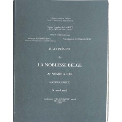 État présent de la noblesse belge. Annuaire de 2008. Seconde partie.