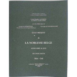 abao.be•Héraldique & noblesse•État présent de la noblesse belge. Annuaire de 2010. Seconde partie.•