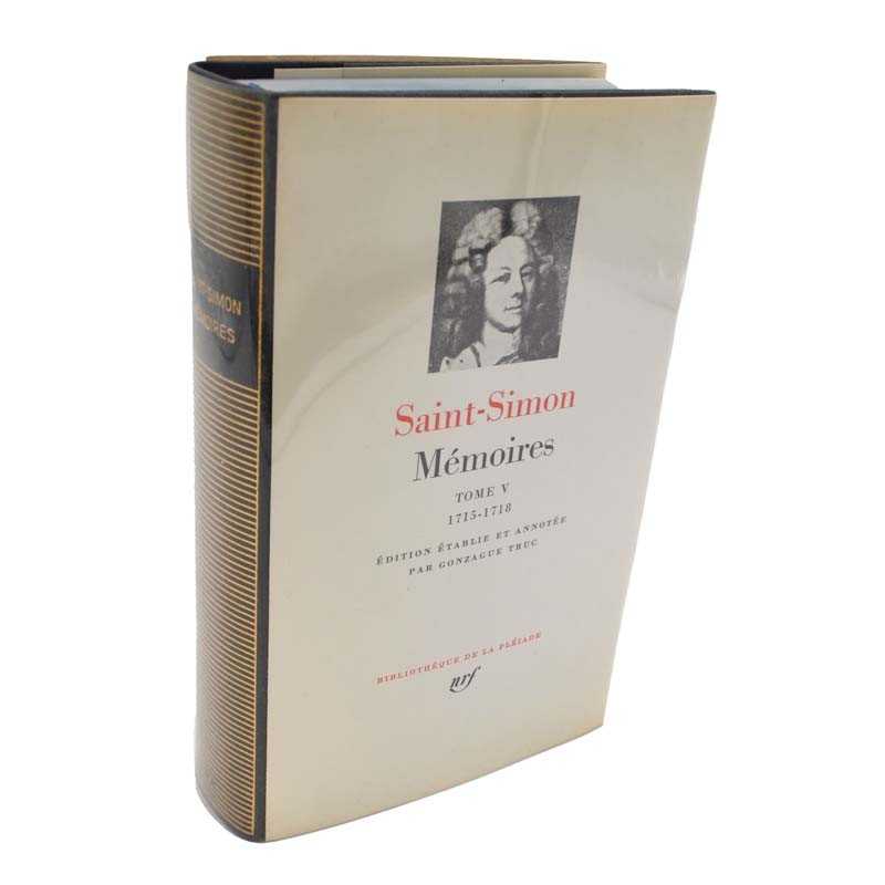 abao.be•La Pléiade•Saint-Simon (Claude-Henri de Rouvroy de) - Mémoires. Tome V. 1715-1718.•