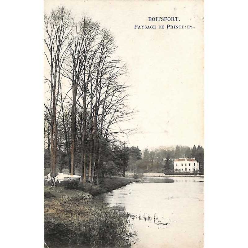 ABAO Bruxelles Watermael-Boitsfort - Paysage de printemps.