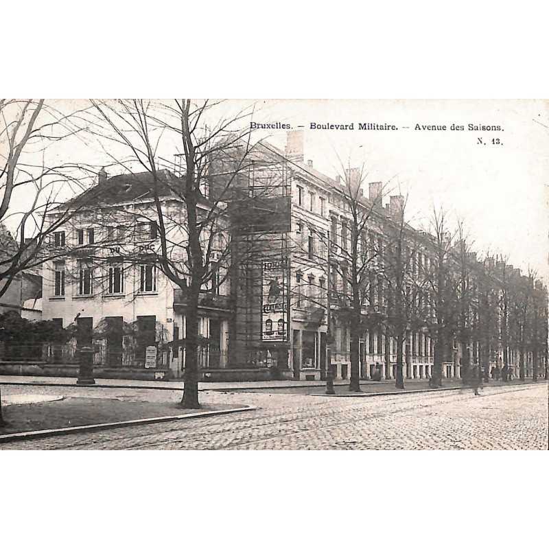 ABAO Bruxelles Etterbeek - Boulevard Militaire. Avenue des Saisons.