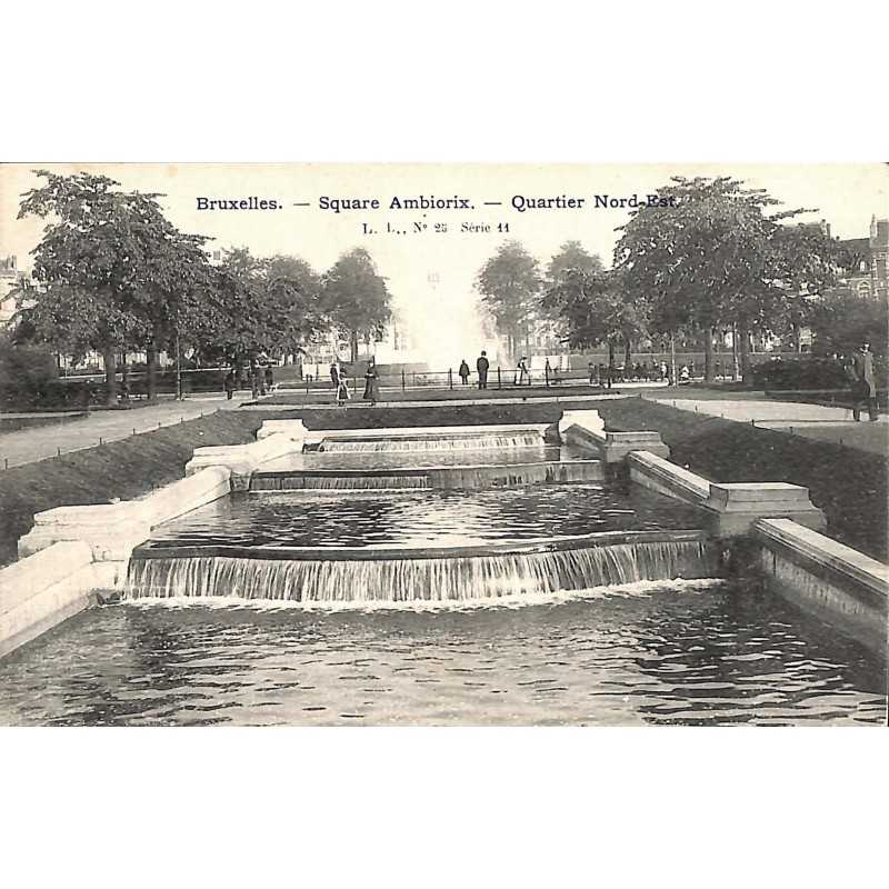 ABAO Bruxelles Etterbeek - Square Ambiorix. Quartier Nord-Est.