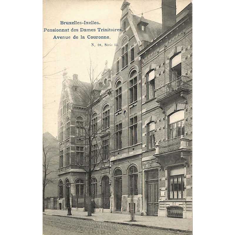 ABAO Bruxelles Ixelles - Pensionnat des Dames Trinitaires. Avenue de la Couronne.