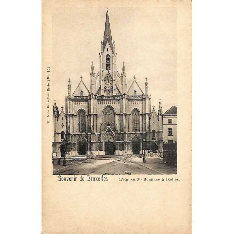 ABAO Bruxelles Ixelles - L'Eglise St Boniface.